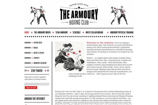 armouryboxing.com site used Wetu