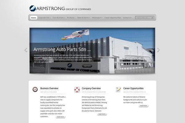 Aap theme site design template sample