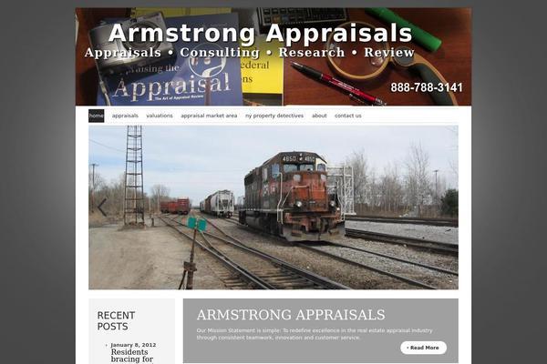 armstrongappraisals.com site used Theme1164