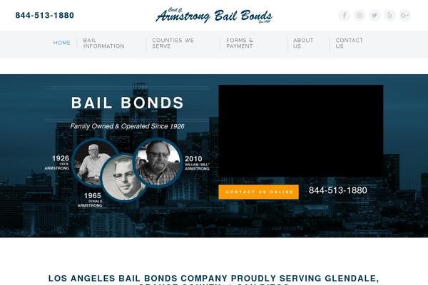 Bridge Child theme site design template sample
