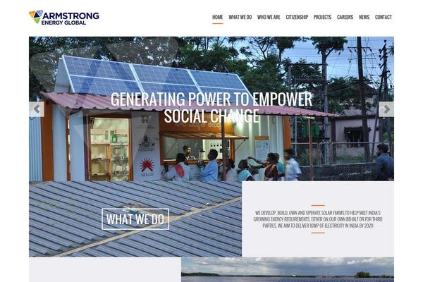 armstrongenergyglobal.com site used Armstrongglobal