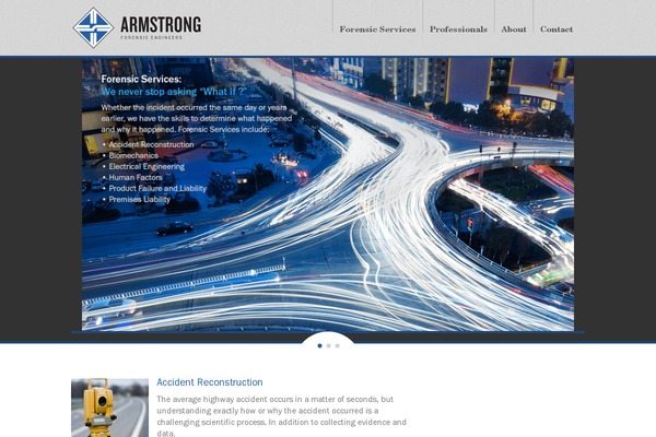 armstrongforensic.com site used Redseal-child