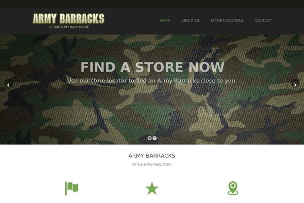 armybarracks.com site used Army