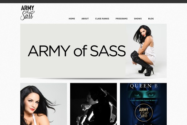 armyofsass.com site used Aos