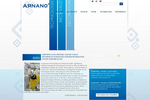 arnano.fr site used Dabbe