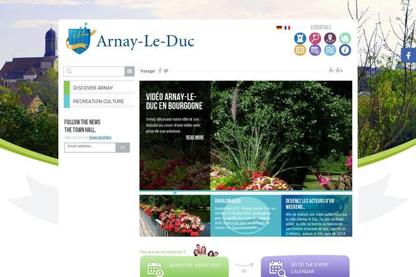 arnay-le-duc.com site used Arnay-le-duc