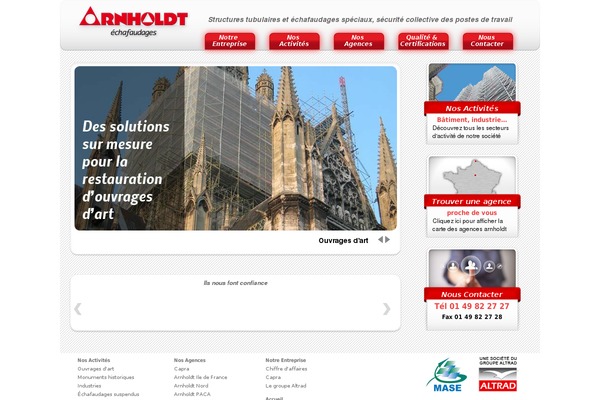 arnholdt.fr site used Arnholdt