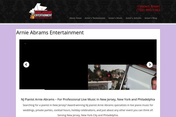 arnieabramspianist.com site used Arnie