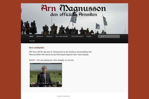 arnmagnusson.se site used Arnstyle
