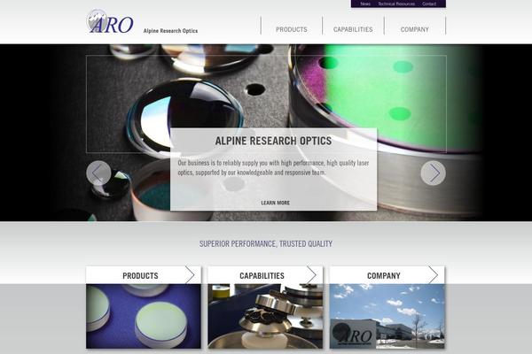 arocorp.com site used Aro