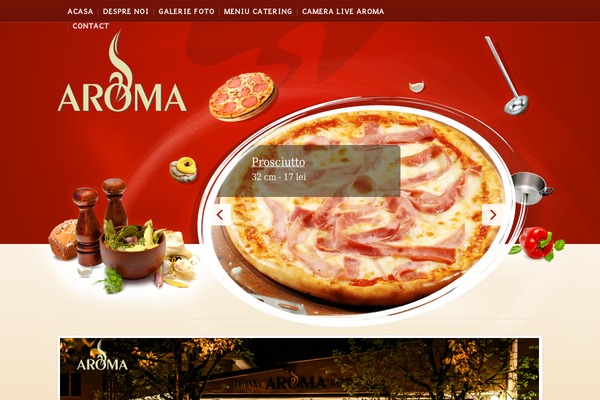 Cooker theme site design template sample