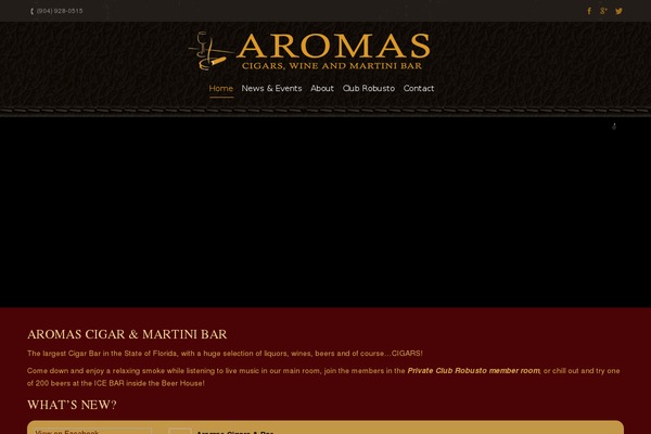 aromascigars.com site used The7