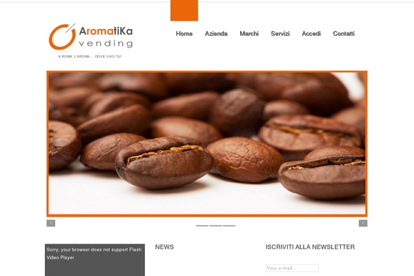 aromatika.it site used Theme1840