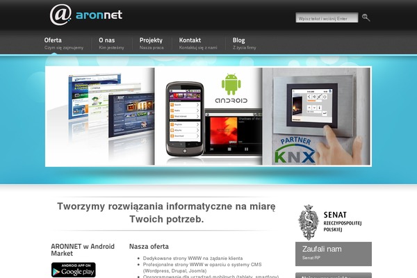 aronnet.com site used Neoteric