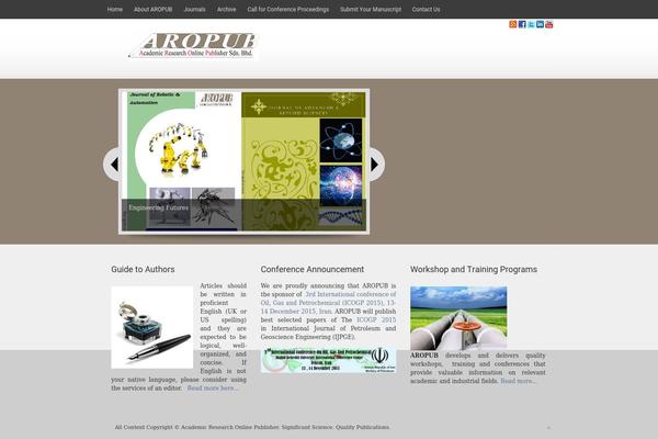 aropub.org site used Corporate-theme-new