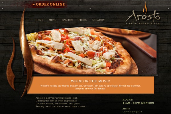 arosto.com site used Arosto