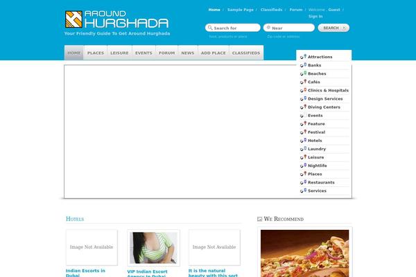aroundhurghada.com site used Geo Places v3