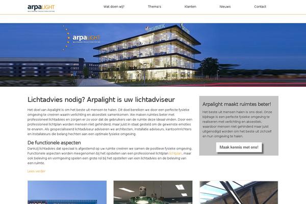 arpalight.nl site used Arpalight