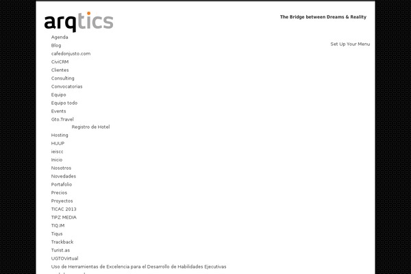 arqtics.com site used Enginery