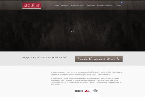 inFocus theme site design template sample