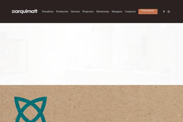 Salient theme site design template sample