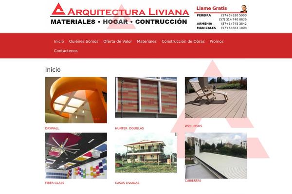 arquitecturaliviana.com site used Evolution