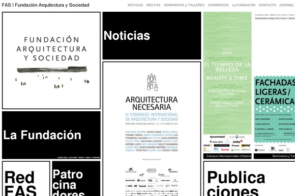 arquitecturaysociedad.com site used Fas