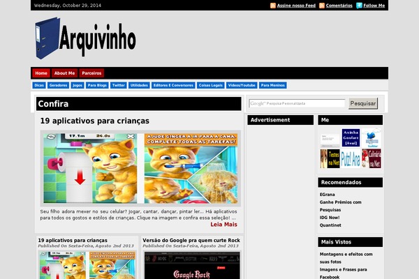 arquivinho.com site used Century