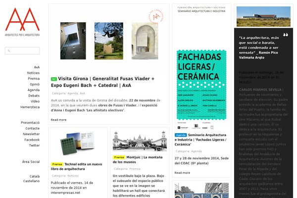 arqxarq.es site used Wpex Fashionista