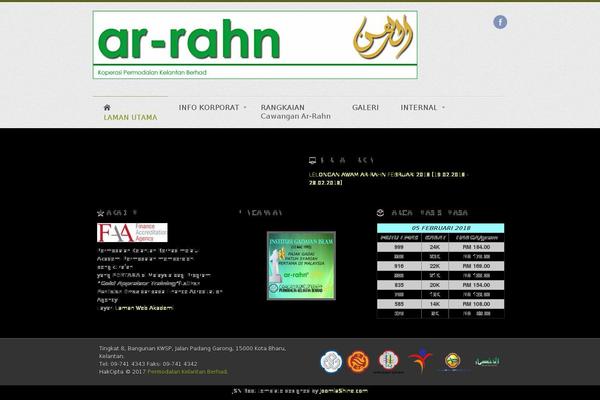 arrahn.com.my site used Vibecom