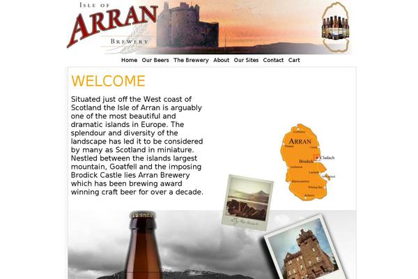 arranbrewery.co.uk site used Arranone
