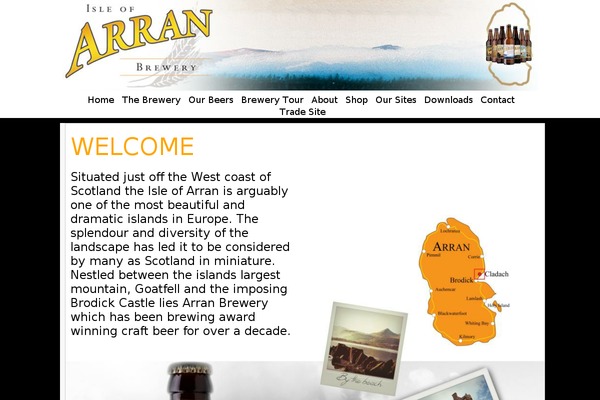 arranbrewery.com site used Arranone