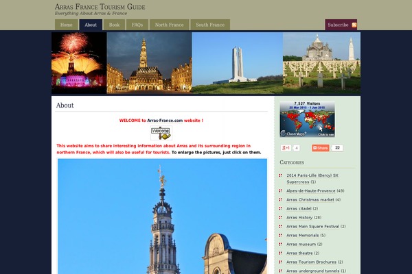 arras-france.com site used Gloriousfuture