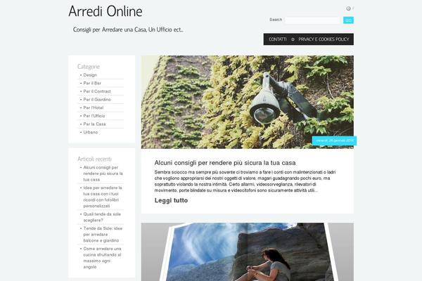 arredionline.it site used Theme30