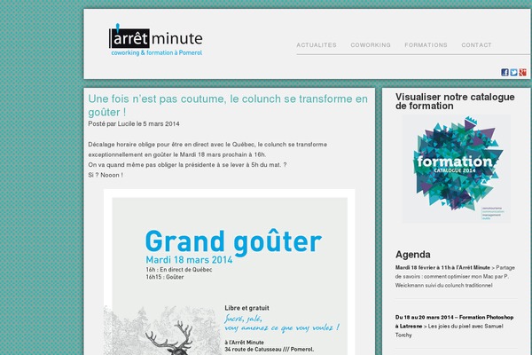 arretminute.fr site used Ppdesign