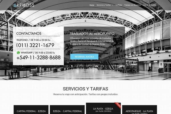 The7 theme site design template sample