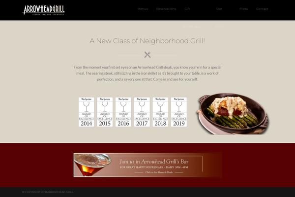 Gustablo theme site design template sample