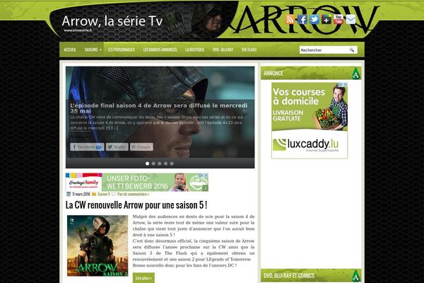 arrowserie.fr site used Greenblack