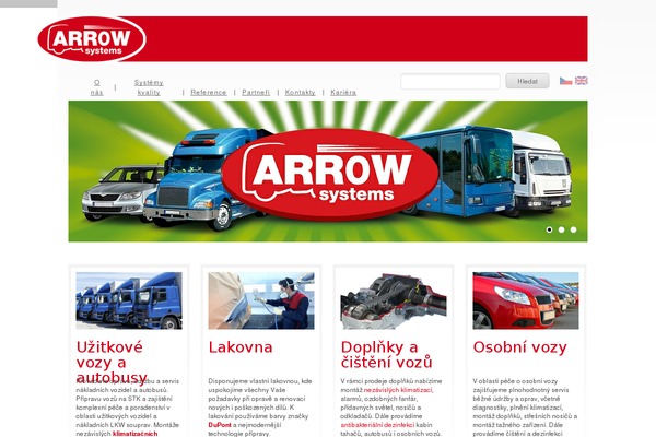 arrowsystems.eu site used Extra-web-3