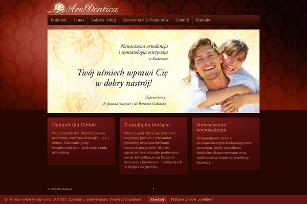 arsdentica.szczecin.pl site used GeneratePress