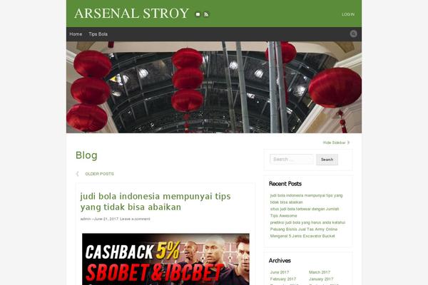 arsenal-stroy.com site used XClusive