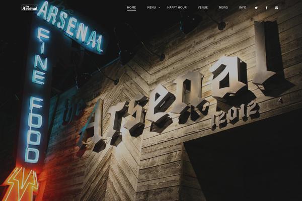 ROSA theme site design template sample