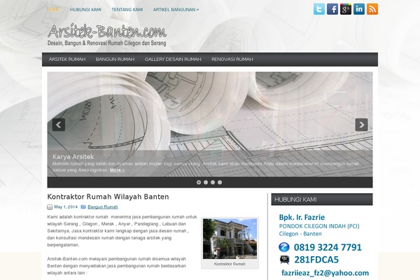 arsitek-banten.com site used iTravel