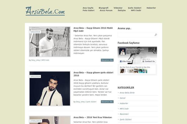 Dione theme site design template sample