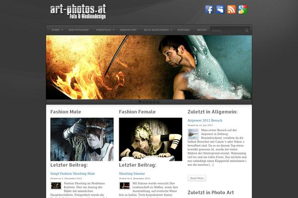 Complexity v2 theme site design template sample