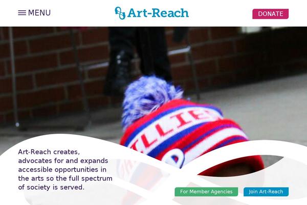 art-reach.org site used Artreach
