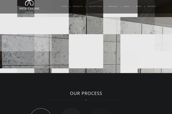 Archi theme site design template sample