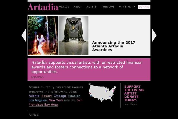 artadia.org site used Artadia