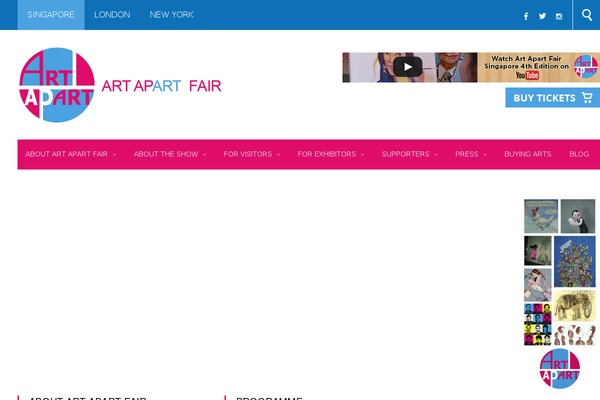 artapartfair.com site used Newsright