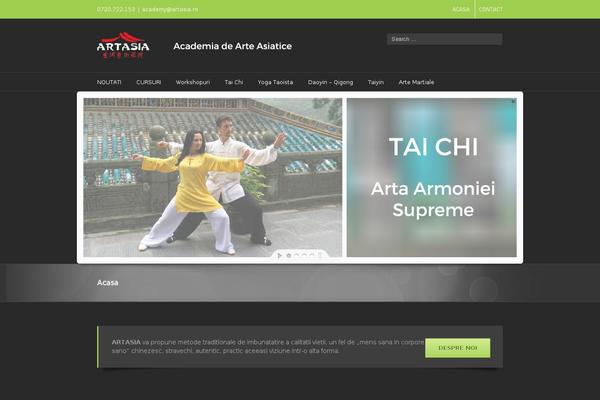 Avada theme site design template sample